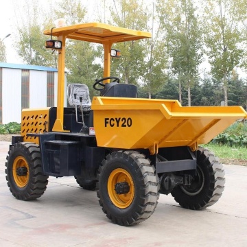 FCY20 Diesel Self-Loading Articulated Dumper Truck - Mini Site Dumper for Construction and Farm Use