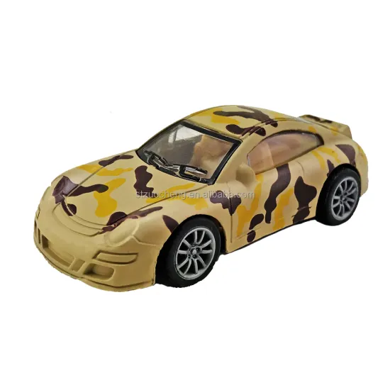 Affordable 1:55 Scale Metal Camouflage Diecast Car Pocket Toys with Pull-Back Function and Alloy Military Design