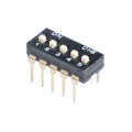 5Pcs/lot DIP switch Toggle Switches 2.54mm SMD 1P/2P/3P/4P/5P/6P/8P black 2.54MM SMD Switch Gold Plated Pin