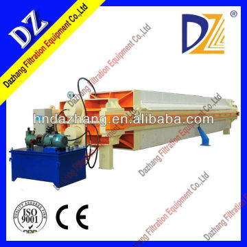 Automatic membrane filter press for Municipal Sludge