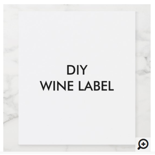 Wholesale custom wine  bottle sticker printing