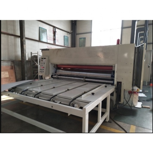 Chain feeder printer slotter machine for carton