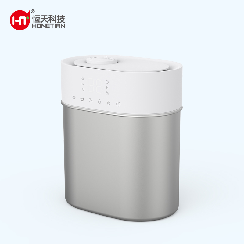 HONETIAN ultrasonic cool mist UV sterilization stainless steel water tank 3L 12 timer custom colors indoor plastics humidifier