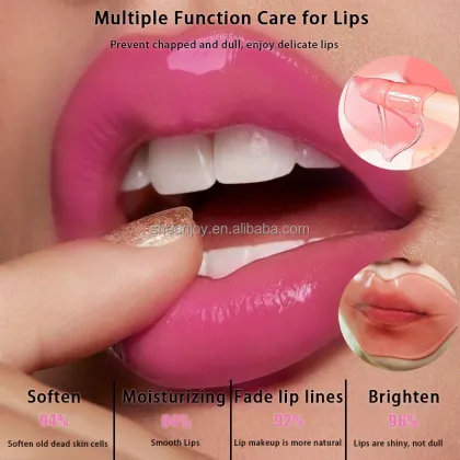 Private Label Pink Hydrating Anti-Wrinkle Lip Mask