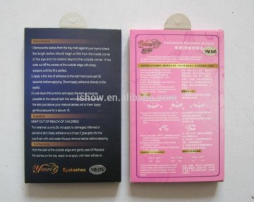 Eyelash packing box pure manual fine customization