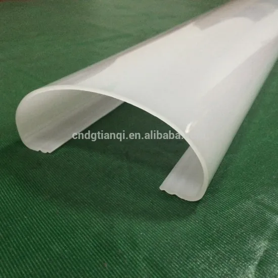 dongguan factory extruding plastic tri-proof led light cover with polycarbonate resin