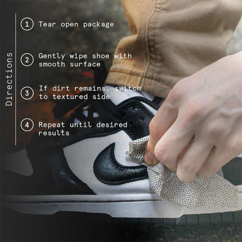 Na -customize na logo na magagamit mabilis na paglilinis ng sapatos sa sports