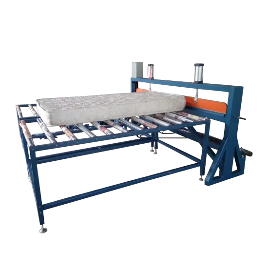 Mattress foam packing machine