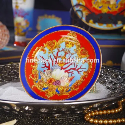 124 Pieces Luxury Style Fine Bone China Porcelain Dinnerware