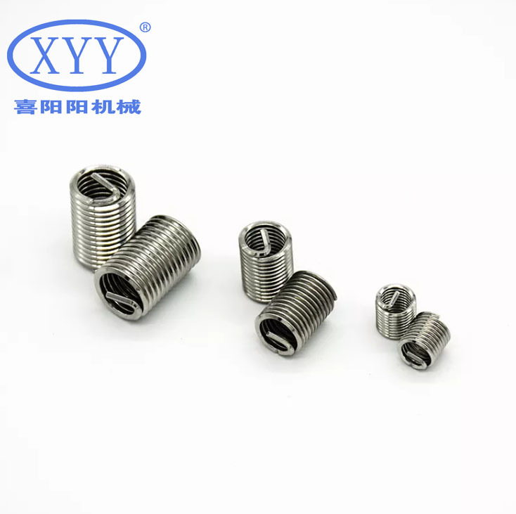 High Quality M2-M30 Standard Titanium Helicoils 304 Stainless Steel Wire Thread Repair Insert with Aluminium Material Screw