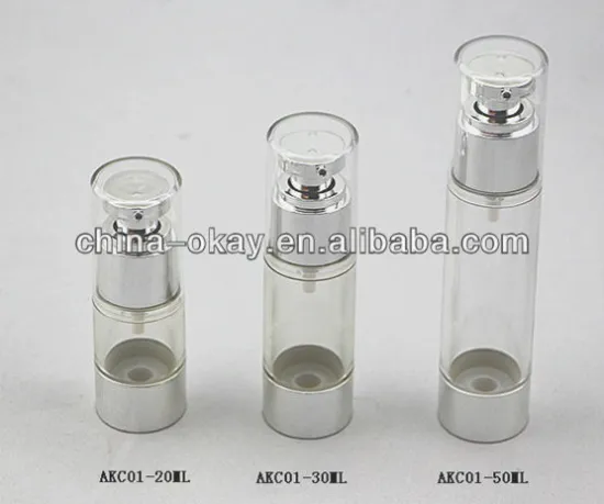 20ml 30ml 50ml AS airless bottle