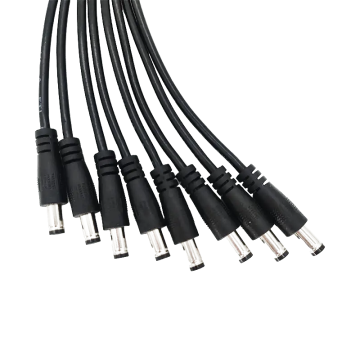 DC 5.5 x 2.1mm連接器電源電纜