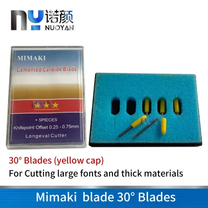 Mimaki Plotter Cutter Knife Blades: 30/45/60 Degree Cemented Carbide Cutting Tools