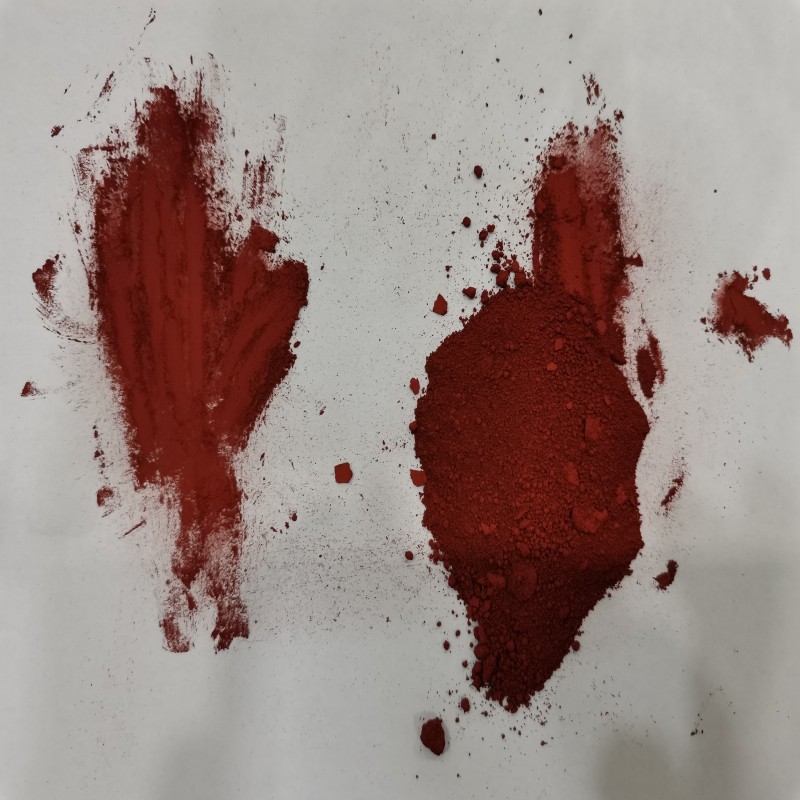 Óxido de ferro pigmento vermelho Fe2O3 para tinta