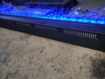 Flat Panel Design Fireplace Steam Flame Effect Fire