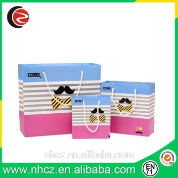 Mustache Gift Shopping Paper Bag