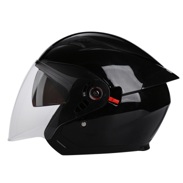 Newest Half-Face Motorcycle Helmets with Visor - High Quality, Affordable Double Lens