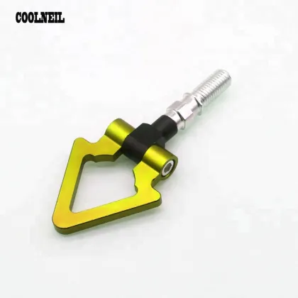 JDM Japanese European Style Triangle Trailer Hook Hitch Tow Bar