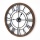 Vintage Wood Frame Metal Wall Clocks