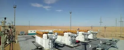 1500kw Biogas Genset Landfill Energy Reuse