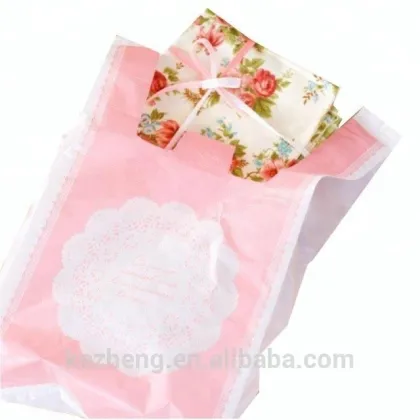 customized biodegradable shopping plastic bags on roll