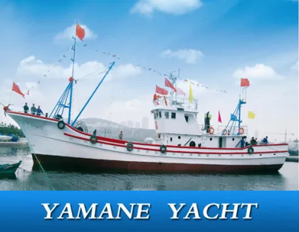 fiberglass fishing vessel trawler ship