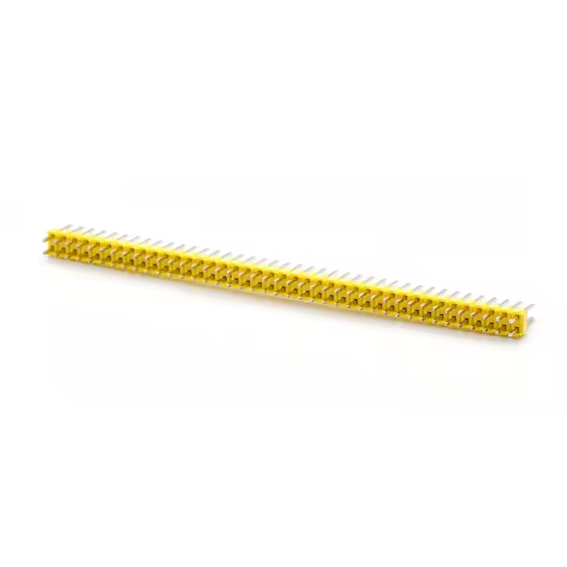 2.54mm Pitch Pin Header Dual Row Straight SQ0.64mm H2.5mm 21P-240P Colour (2)
