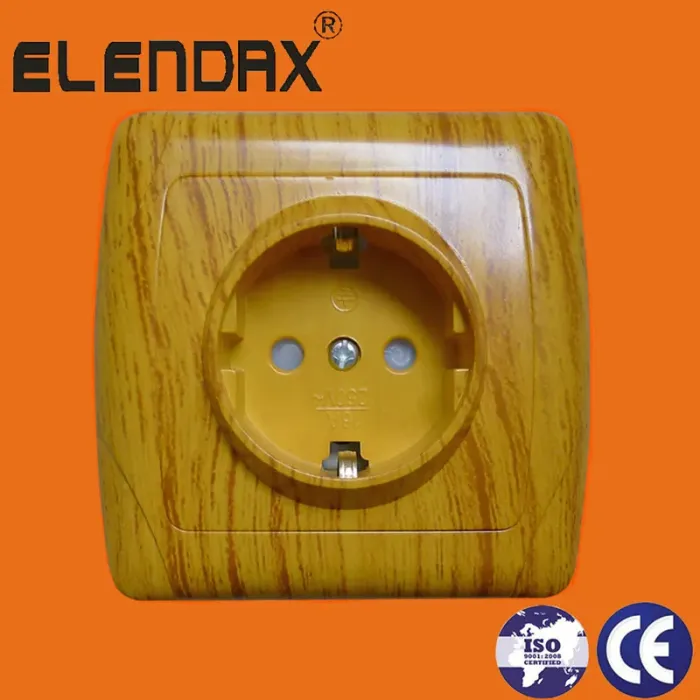 Soket Dinding Flush Mounted Gaya Eropa (Seri F3000)