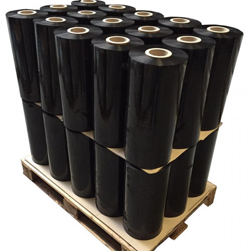 PE Black Black Hand Stretch Packaging Wrap Film