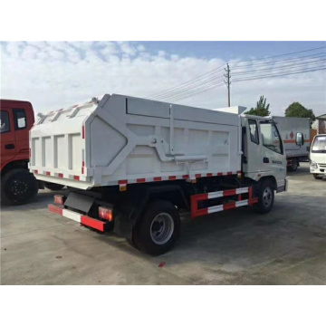 KAMA 3300 wheelbase semi-compressed docking garbage truck