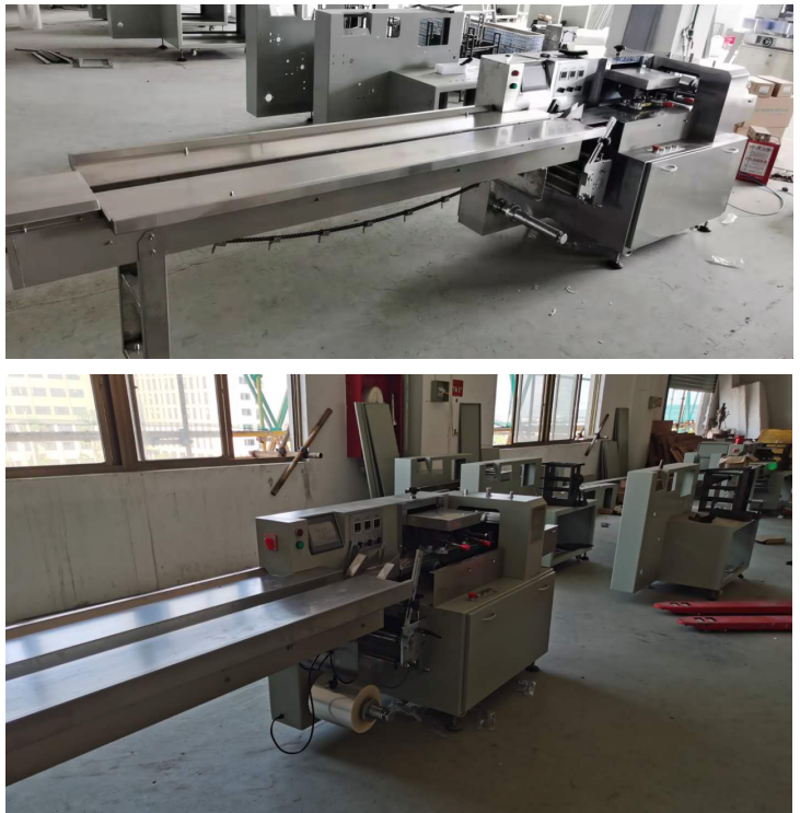 high speed pillow packing system