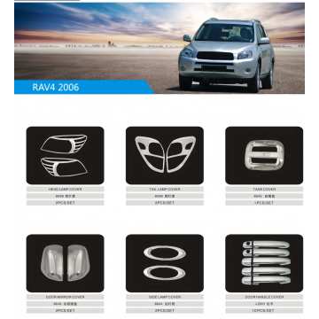 Kits de cromo accesorios 4x4 para RAV4 2006