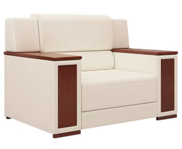 PU leather reception sofa