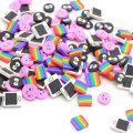 Square Soft Clay Craft Polymer Clay Spray Sprinkles For Slime Cake Decoration DIY Scrapbooking Accessories