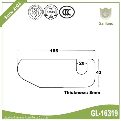 GL-16320 Trailer Sideboard Latch Truck Body Parts