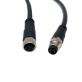 Shielded M8 Male to M8 Female Electrical Cable