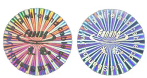 Security Hologram Sticker Label