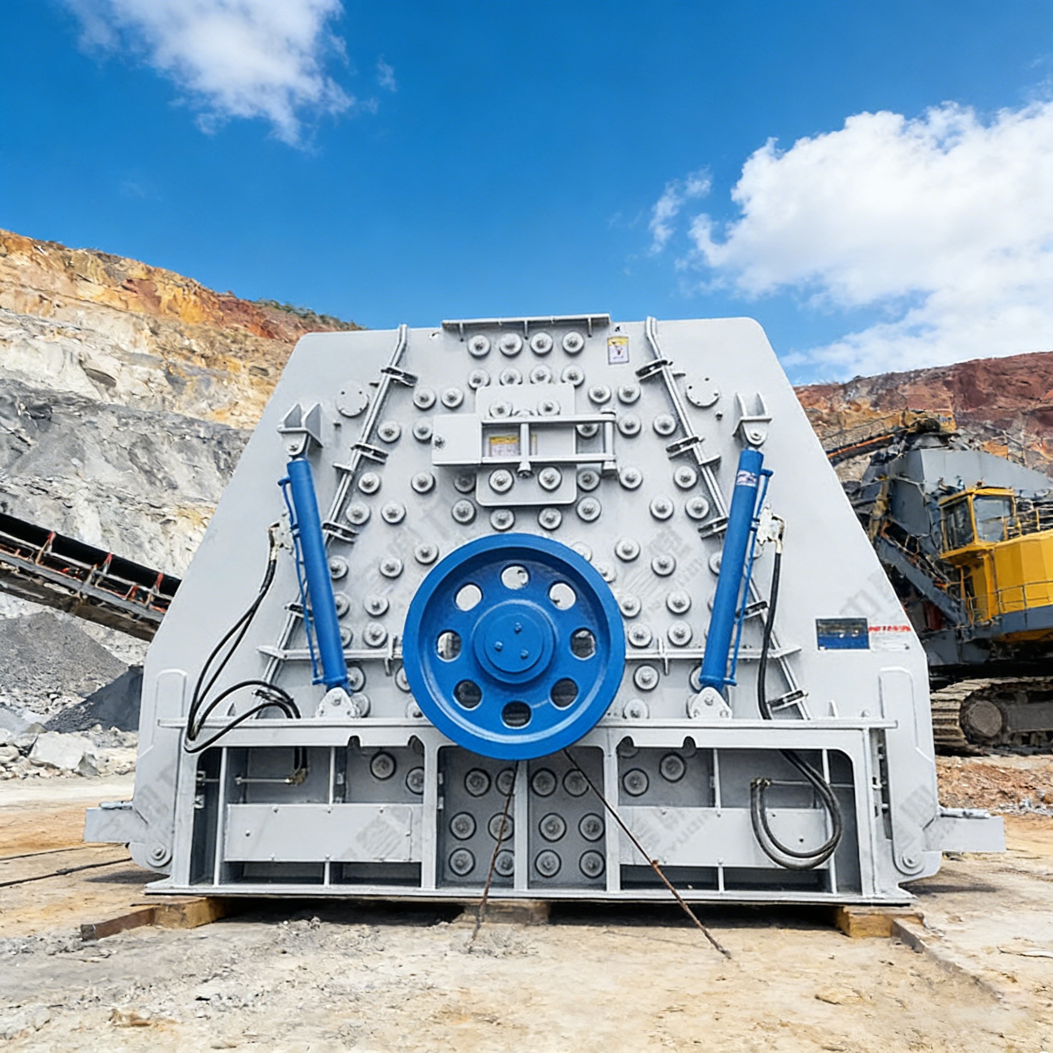Double-chamber Mining Crusher