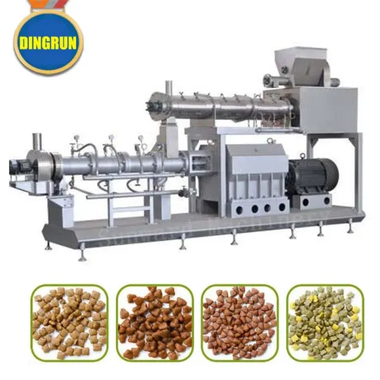 Best service durable usage automatic making dog food machine