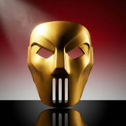Halloween Party Cosplay Props Gold Mask