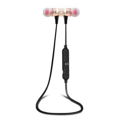 Wireless bluetooth smart sports stereo earphones headphones CSV6.0 smart noise reduction