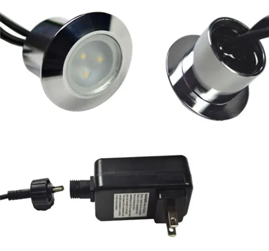 Waterproof LED Deck Lights and Path Stairs Step Fence Lamps for Outdoor Garden Lighting