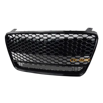 R8RS Style Grille for Audi R8 2007 2010 2013 Front Mesh ABS Facelift Upgrade