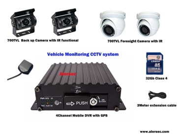 Hot Sale 3G Mobile DVR & Mobile CCTV Security System Optional