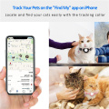 Оптовые регулируемые черные атмосферы Airtag Pet Cat воротники дешевые