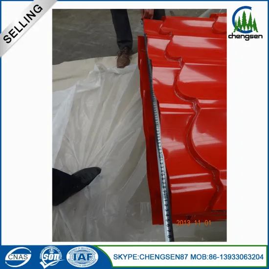 Prepainted Galvalume Corrugated Roofing Sheet