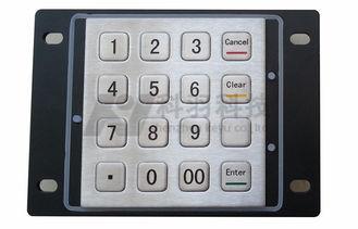 Banking PCI Encrypted Pin Pad IK7 , Rugged Wire Kiosk Keypa