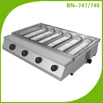 Commercial Stainless Steel Gas Barbecue Oven BN-747/749