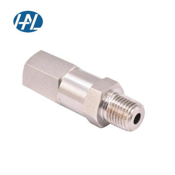 Stainless Steel Gas Thread Check Valve - Male and Female
