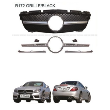 Mercedes -Benz SLK Serie R172 AMG SLK55 Vorderkühler - Schwarz für SLK200 SLK280 SLK300 SLK350